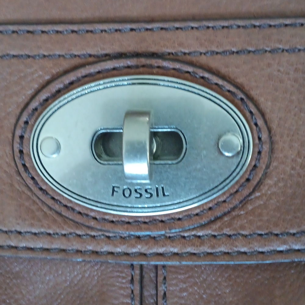 Fossil Brown Crossbody Bag - Picture 7 of 7